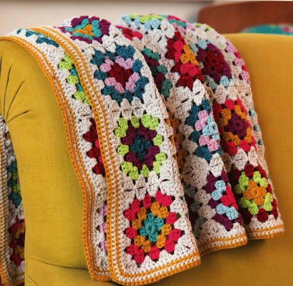 Emma Varnam Crochet Granny Square Blanket